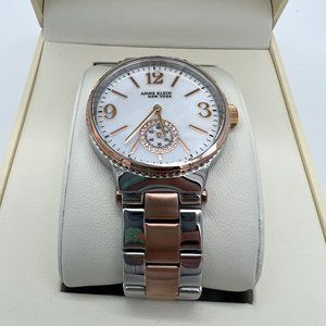 NEW With Tags Anne Klein New York Two-Tone Stainless Steel Ladies Quartz Watch